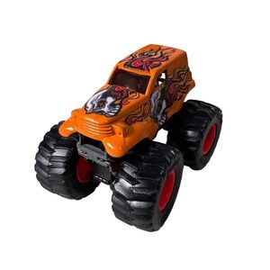 Adventure Force Monster Truck Orange Skull Fire Flame Graphics Toy Vehicle